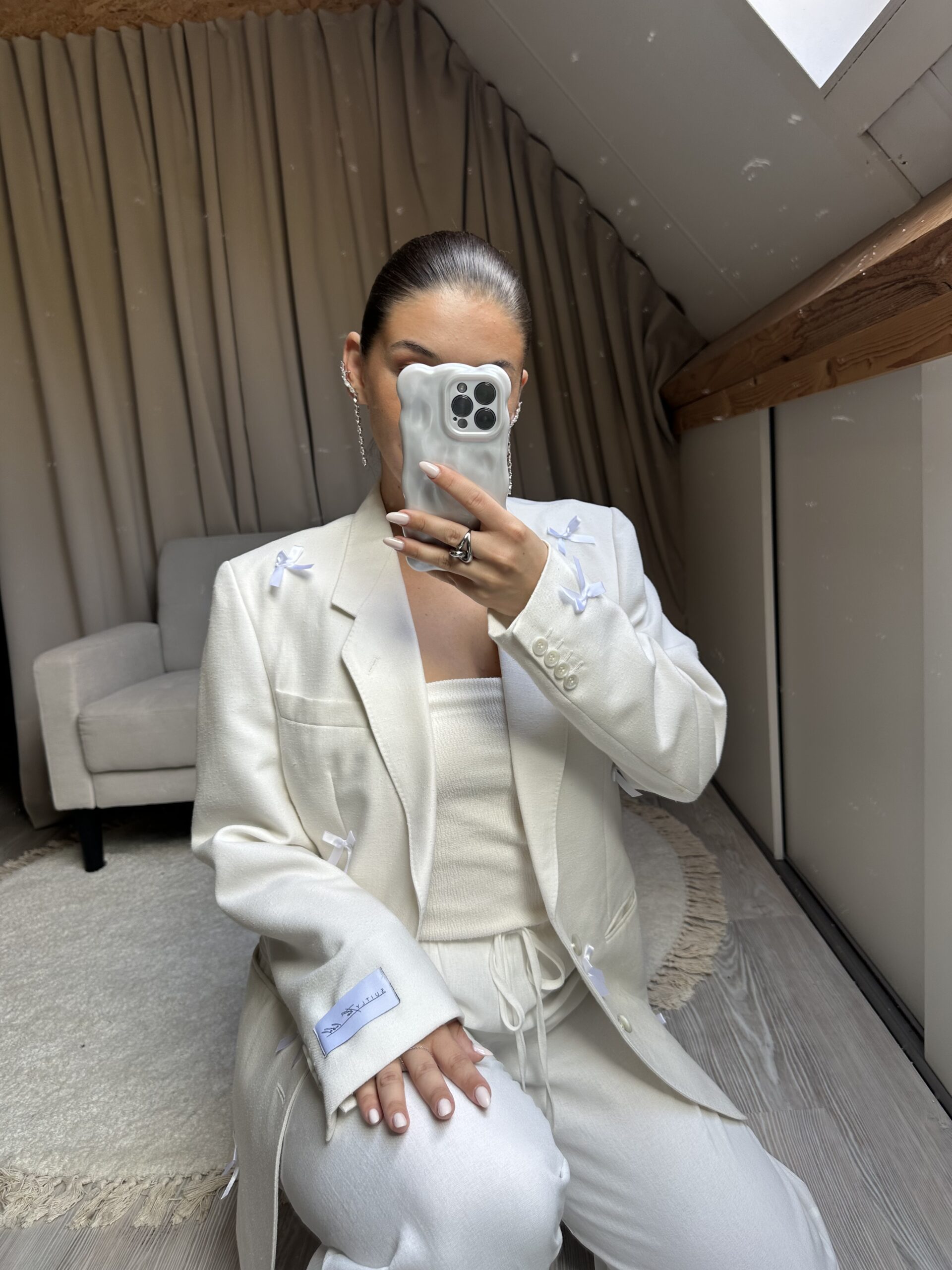 Monaco Bow Blazer - M - Afbeelding 2