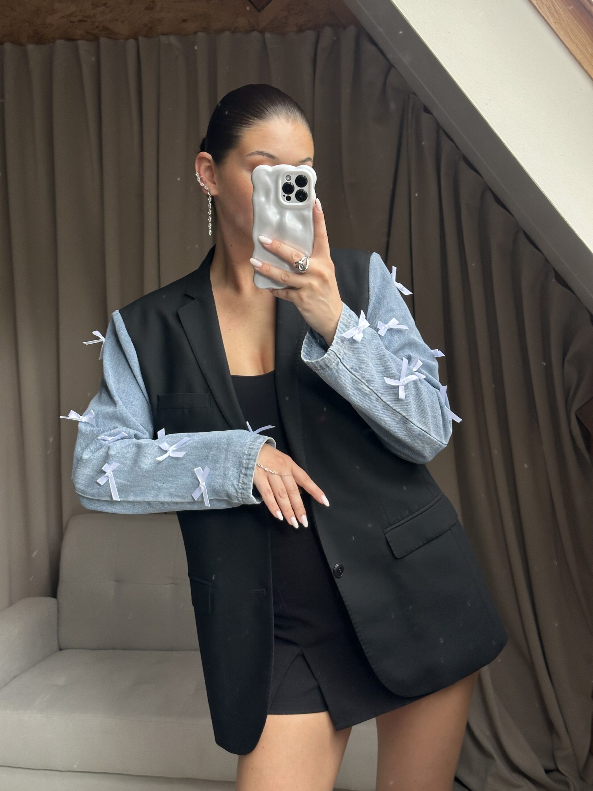 Chelsea Contrast Blazer - M