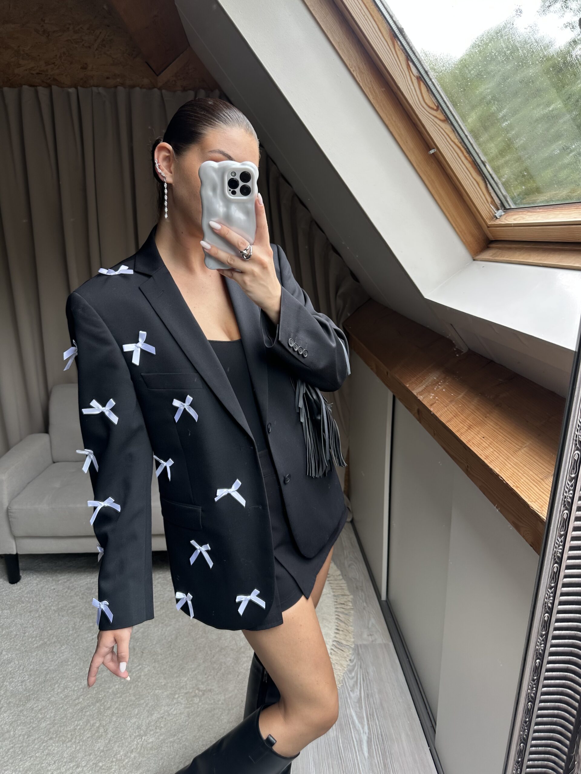 Élodie Bow Blazer - M - Afbeelding 2