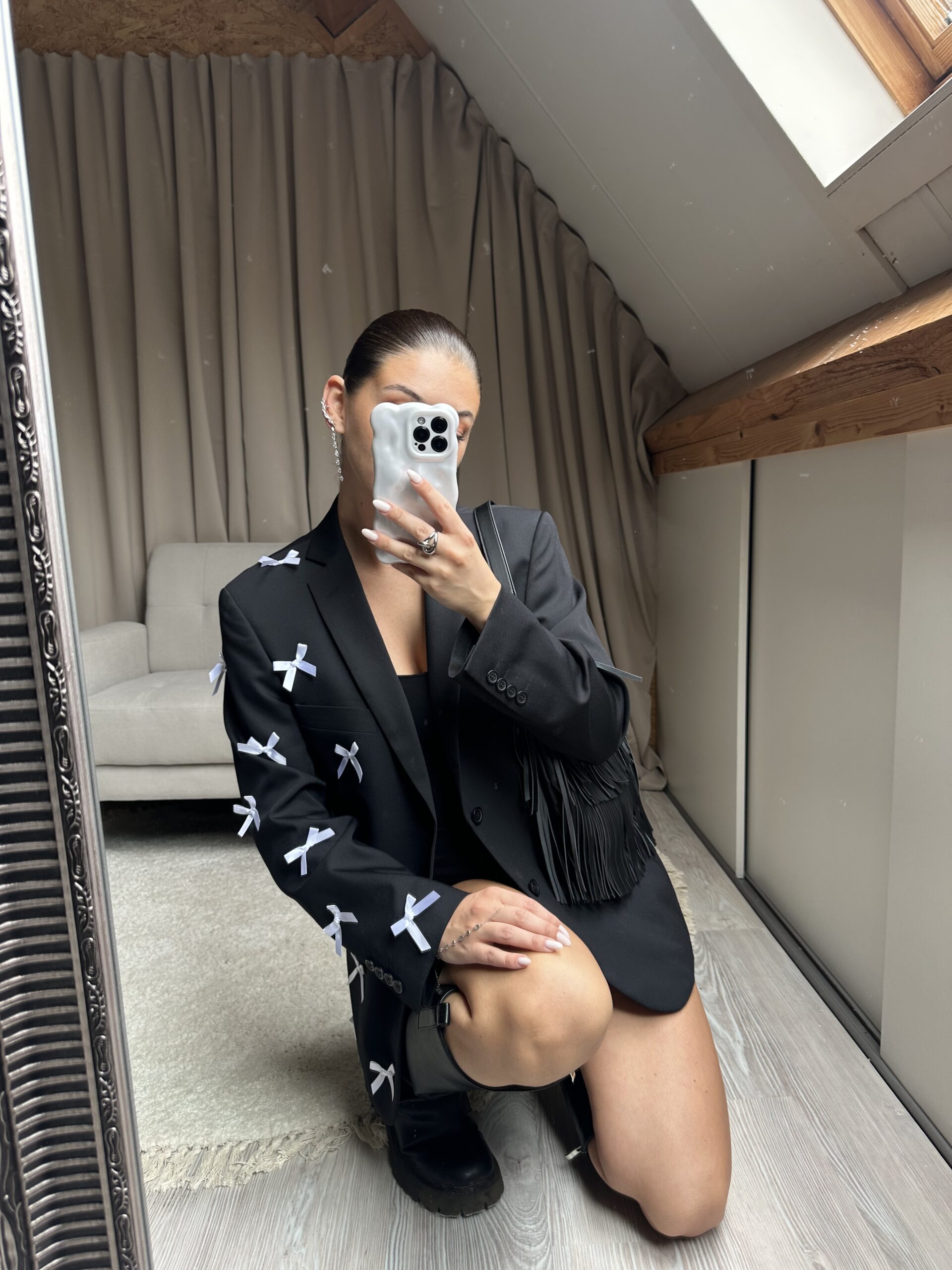 Élodie Bow Blazer - M