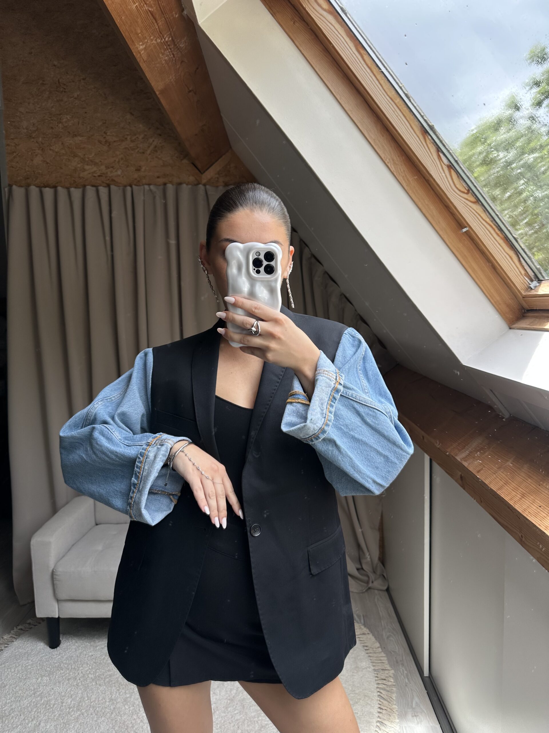 Soho Denim Blazer - M