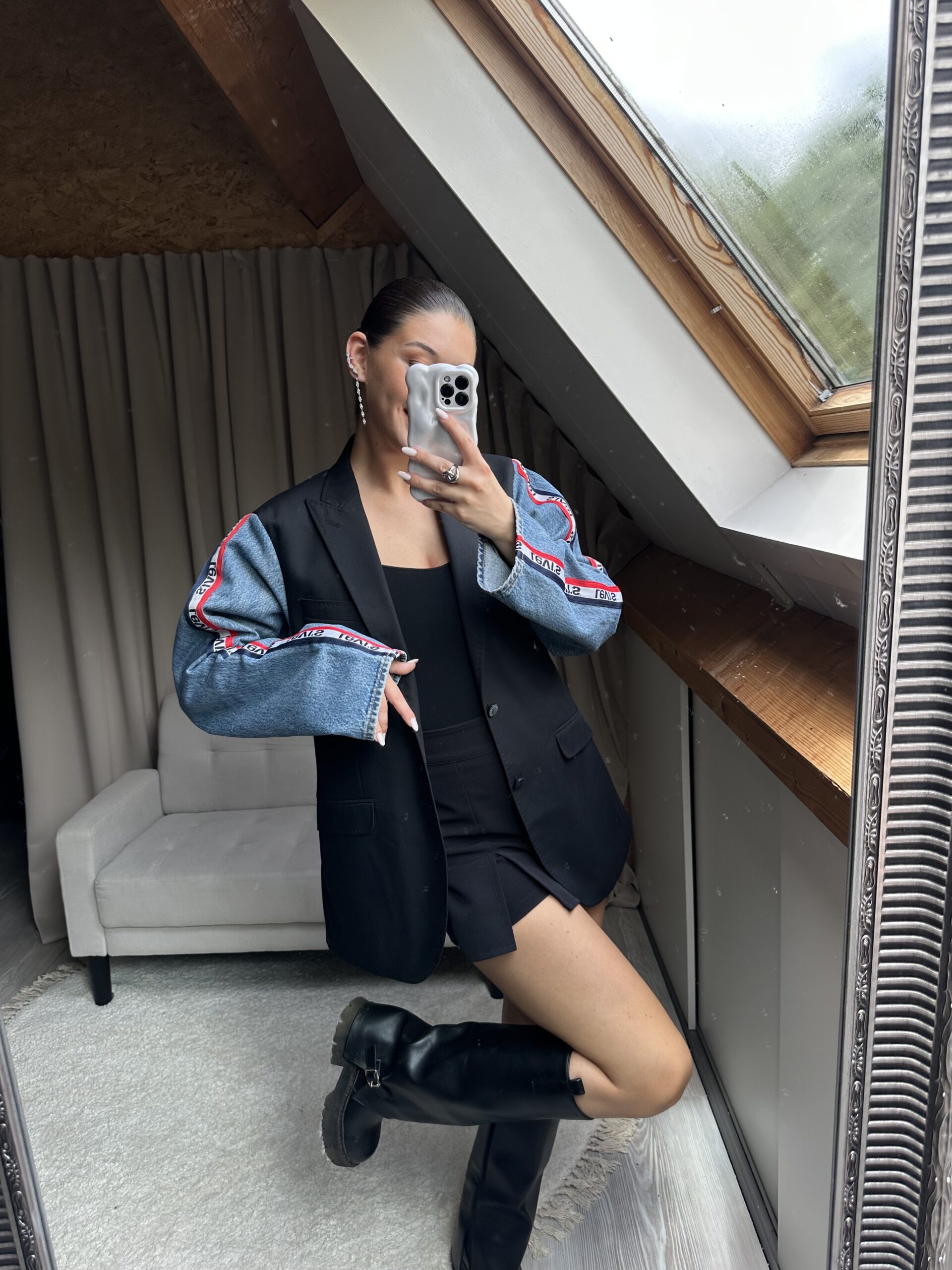 Levi Denim Blazer - M/L - Afbeelding 3