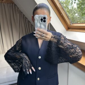 Capri Noir Blazer - S/M